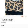 blazer topshop denim jacket Image 2