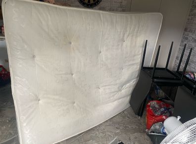 Free king size bed and mattress