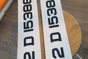 3d &amp; 4d number plates