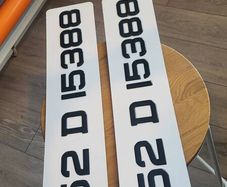 3d & 4d number plates