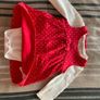Jasper Conran Junior J Dress  - Red & White Polka Dot Image 5