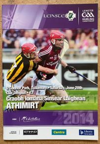 2014 Galway v Kilkenny - GAA Leinster Senior Hurling Championship Semi Final Programme