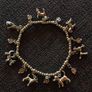Silver Charm bracelet Dogs Image 2