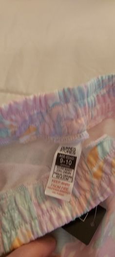 Girls shorts and top