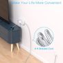 4 Way Surge Protected Extension Lead with USB Slots Multi Plug Power Strip Extension Cable with Double Switches, Plug Extension Socket 1.8M Braided Extension Cord for Home Office Accessories Brand: HANYCONY Image 6