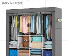 Canvas wardrobe
