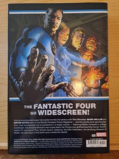 Fantastic Four By Millar & Hitch Omnibus (direct market cover)
