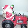 BN Santa red tractor LED Image 3