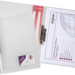 A4 Clear Clamp Binder