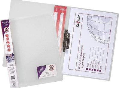 A4 Clear Clamp Binder