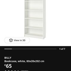Ikea book shelves 2 available
