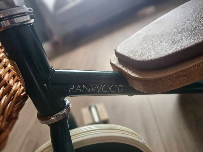 Banwood Green Trike. Barely used, stored and used inside.