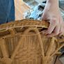 free toddler child wicker armchair Image 2
