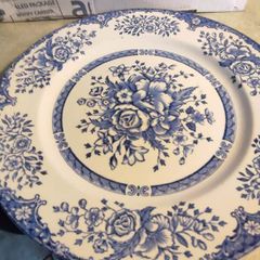 Staffordshire Underglaze Printing Genuine Hand Engraved Dishwasher. Detergent Pro Mi