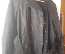 Barbour Black double breasted jacket
