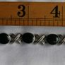 Vintage Black Onyx Gemstone Handmade  Silver Jewelry Bracelet Image 7