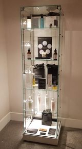 Full Glass Display Cabinet with Lights