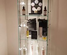 Full Glass Display Cabinet with Lights