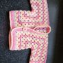 Newborn baby crochet cardigan Image 2