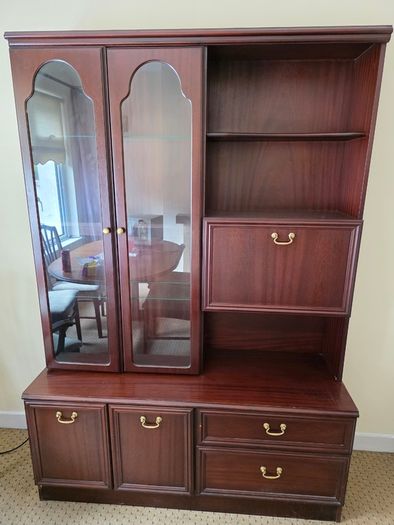 Wooden cabinet - open to offers - must go asap