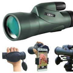 12 x 55 High Definition Monocular Telescope and Fast Smartphone