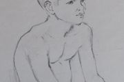 Pencil Drawing Jean Osbourne