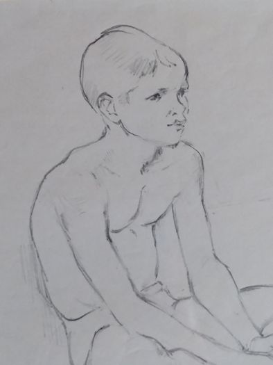 Pencil Drawing Jean Osbourne