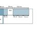 Kitchen cabinets, hob, sink, tap, extractor, microwave Image 2