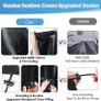 Garden Furniture Outdoor Patio table Covers Rectangular Cover Windproof, Waterproof & Anti-UV for Chair and Table Rattan Sofa Cover Image 6