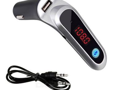 Bluetooth Car Kit Hands free FM Transmitter Radio MP3 Player