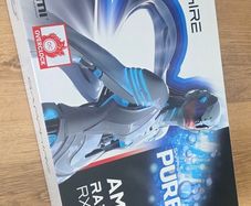 Rx9070xt sapphire pure white 16gb new