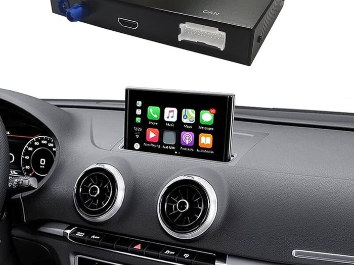 Wireless CarPlay Android Auto Adapter For Audi A3 8v 2013-2018 Mirror Link AirPlay Bluetooth GPS Navigation