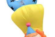 Inflatable Clown Costume Funny Costume Halloween Costume for Adult/Halloween/Christmas Party Upside Down (FREE POSTAGE)