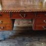 A Chippendale style mahogany Partners Desk Image 6
