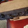 Vintage leather case . Very heavy . stitched. Image 2