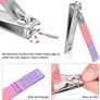 NEW SALE | 10pcs Professional Nail Clippers Kit Pedicure Care Tools-Stainless Steel Grooming Tools for Travel Image 5
