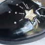 PRICE DROP, "Clarkes", Girls Clarkes black  school shoes, Size 1 in good condition Image 3