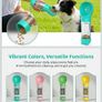 Pet 4 in 1 multifunctional water bottle,  treat dispenser, and waste disposal Image 2