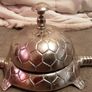white cast metal turtle/ tortoise counter bell,  ideal for a pet shop Image 4