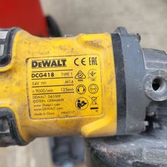 dewalt 54v grinder