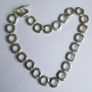 Tiffany & Co. Sterling Silver 925 Square Cushion Toggle Link Chain Necklace length 17,5" - 66,55g Image 4