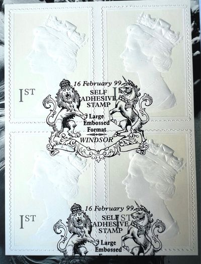 1999 Great Britain 1st class self adhesive stamps FDC