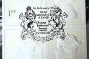 1999 Great Britain 1st class self adhesive stamps FDC