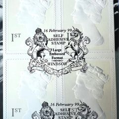 1999 Great Britain 1st class self adhesive stamps FDC