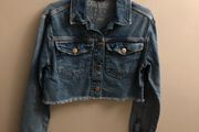 River island denim jacket (small)