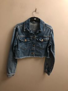 River island denim jacket (small)