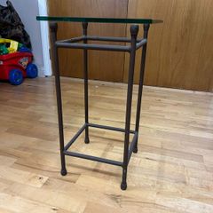 Glass Side Table