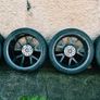 R19 5x112 Bola FLY staggered alloy wheels with new tyres Image 4