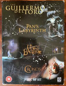 Guillermo Del Toro Dvd Boxset Cronos Horror Fantasy Pan's Labyrinth Devil's Backbone