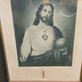 A Sacred Heart Framed Picture Image 2